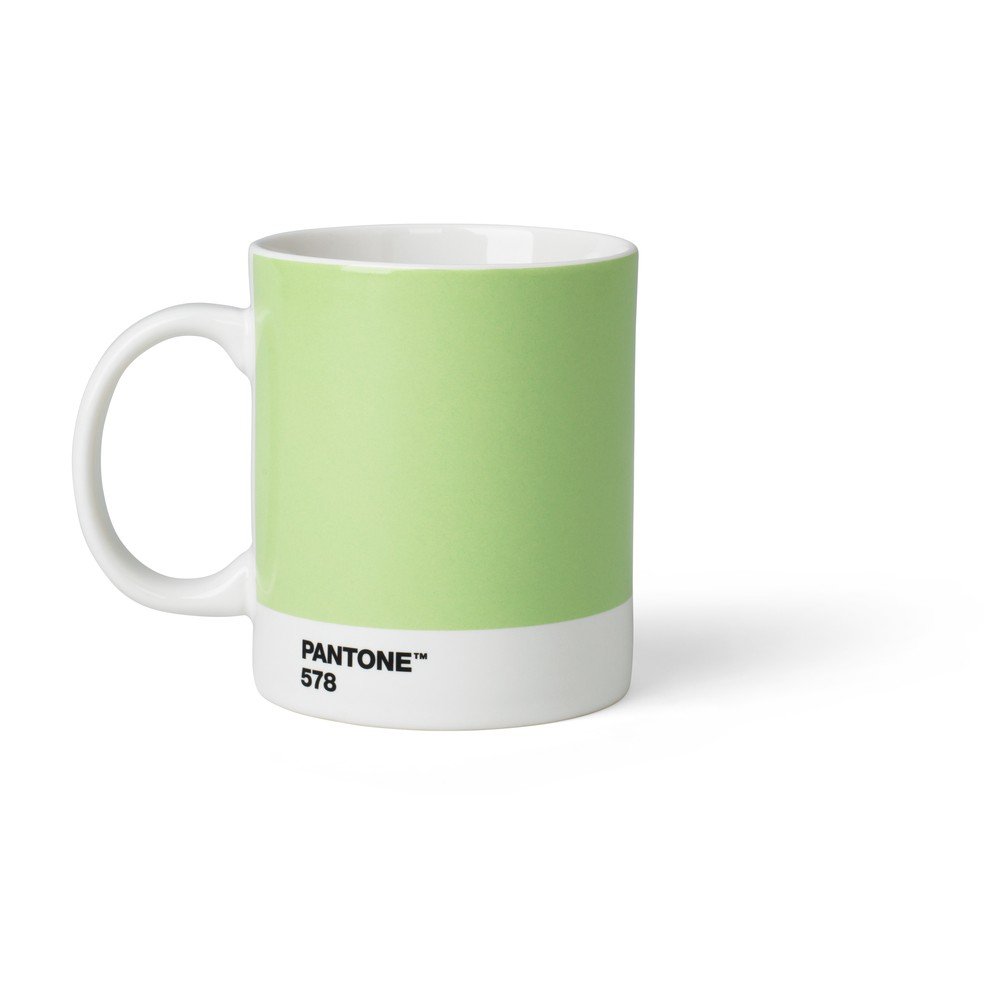 Világoszöld porcelán bögre 375 ml Light Green 578 – Pantone