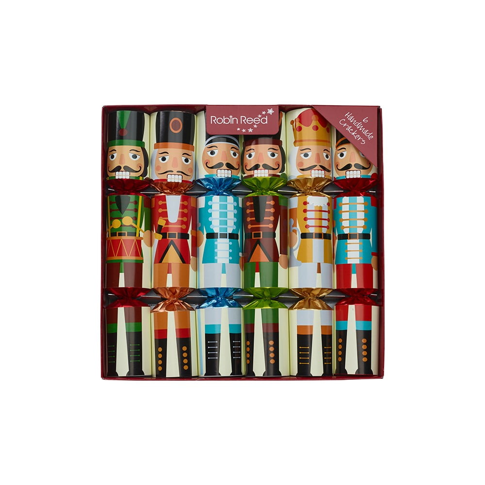 Karácsonyi cracker készlet 6 db-os Nutcracker - Robin Reed