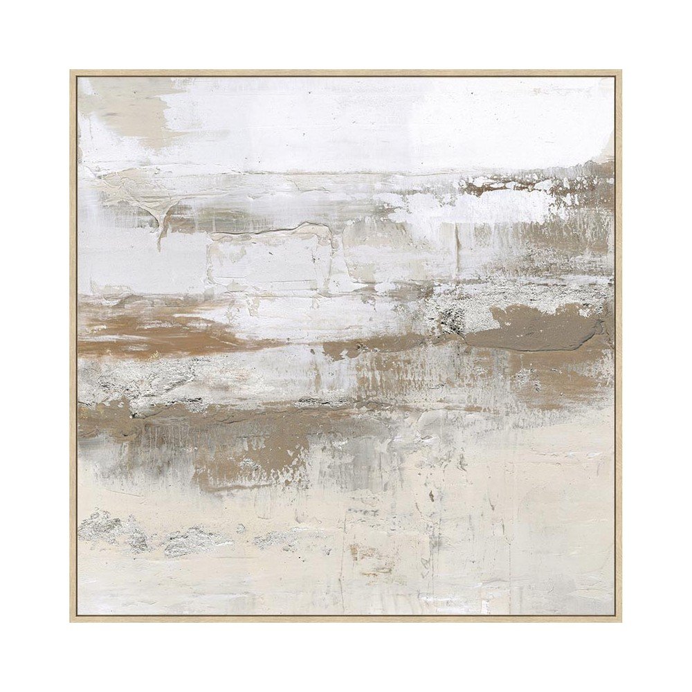 Keretezett-vászon kép kézzel festett részletekkel 85x85 cm Bold – Bizzotto