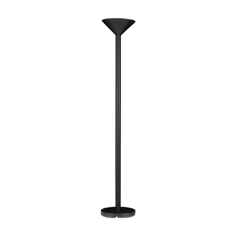 Matt fekete fém állólámpa (magasság 165 cm) Tazu – Nova Luce